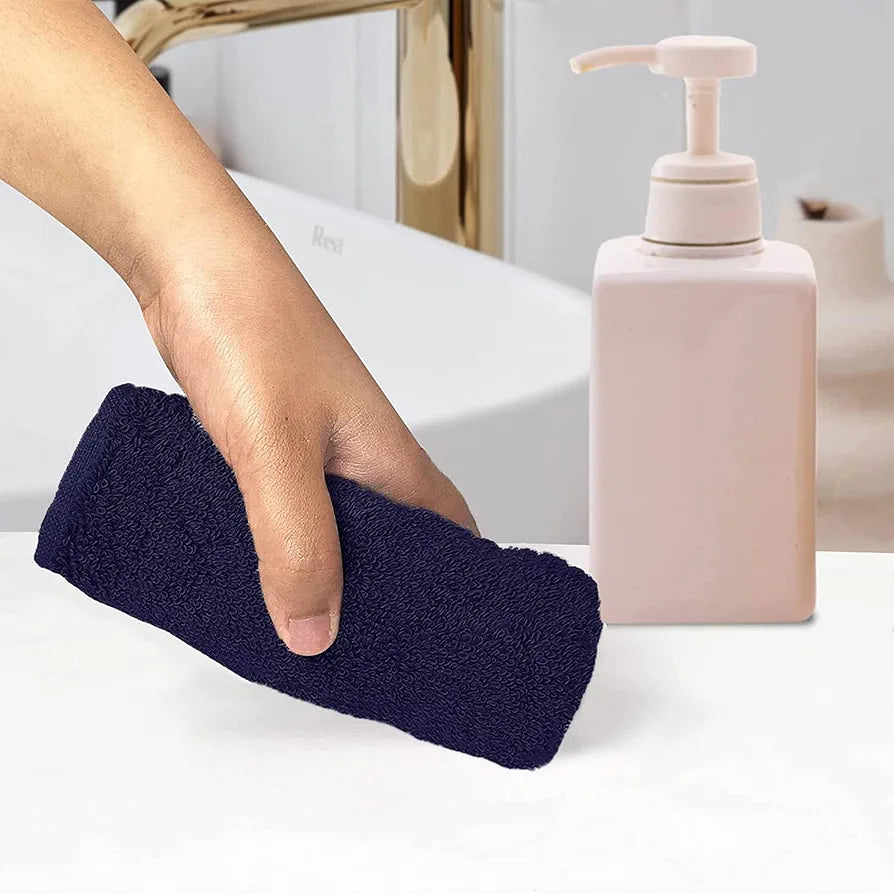 Heelium Bamboo Face Towel Ultra Absorbent & Odour-Free 3X Softer Than Cotton Towels