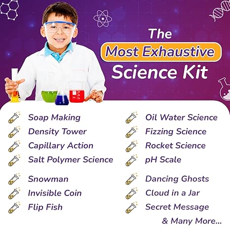 Smartivity Mega Science Kit Experiment Kit for Kids Stem Educational Toy for Kids