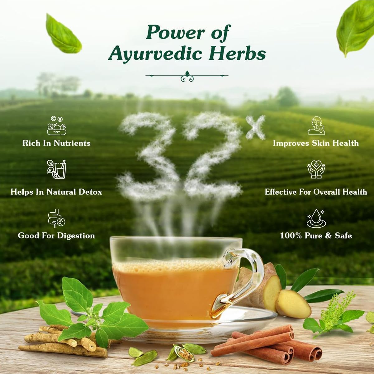 Jeena Sikho 32 Herbs Tea - 250 Gms