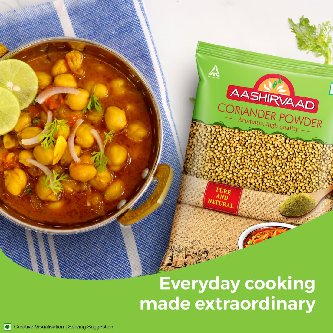 Aashirvaad Coriander Powder - 200 gms