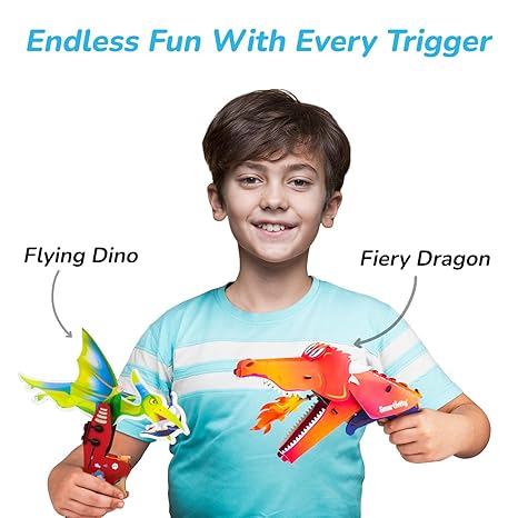 Smartivity 2in1 Animals Dragon & Flying Dinosaur Toys for Kids Diy Science Toy