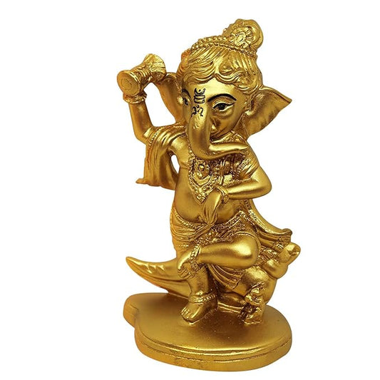 Tied Ribbons Decorative Ganesha Idol Statue Showpiece Figurine Decorations Items for Home Decor