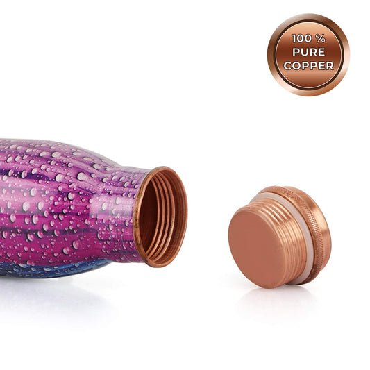 Cello Cop- Pura Good Earth Copper Bottle | 1000 Ml | Dew