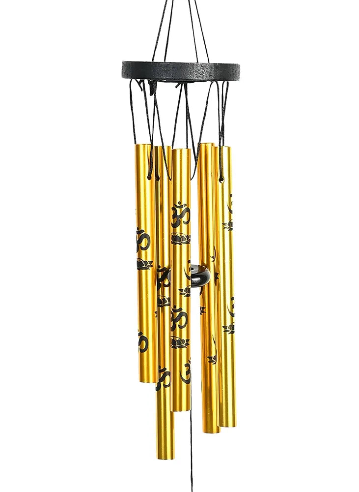 Hanging Wind Chimes Gold Wind Chime -010