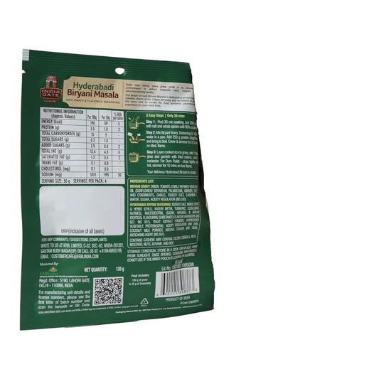 India Gate Classic Hyderabadi Biryani Masala - 120 gms