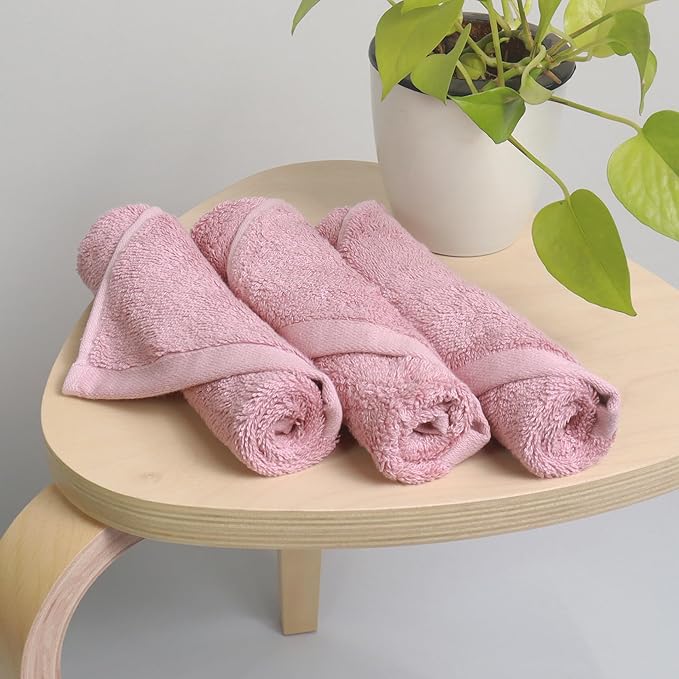 Heelium Bamboo Face Towel Ultra Absorbent & Odour-Free 3X Softer Than Cotton Towels