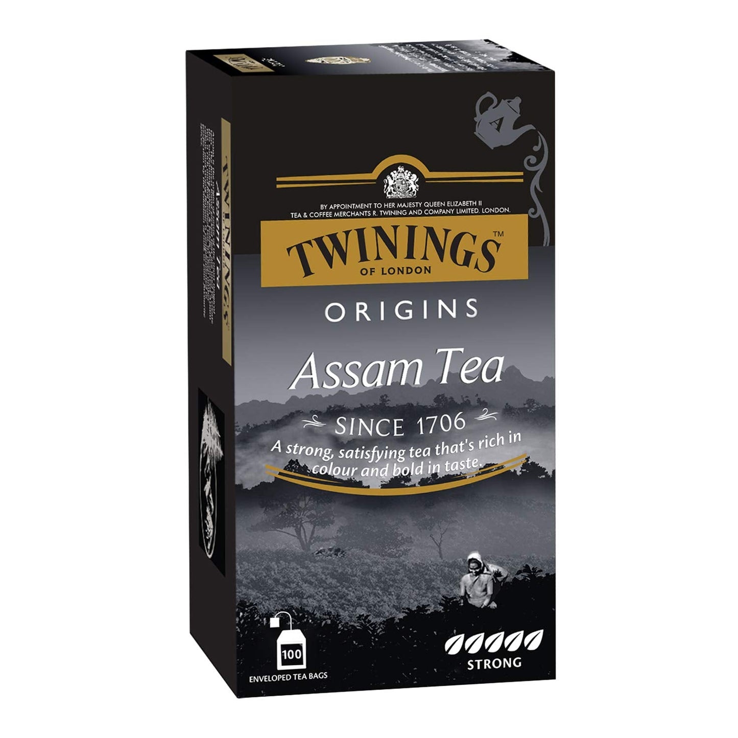 Twinings Assam Black Tea 100 Teabags - 200 gms