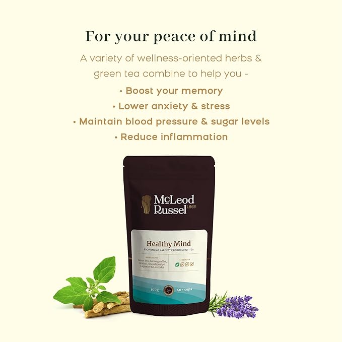 McLeod Russel 1869 Healthy Mind Green Tea - 100 gms