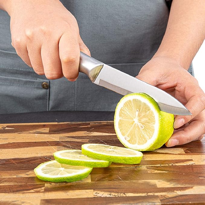 Pepplo Knife Dishwasher Safe Stainless Steel Knives Kitchen Knife Sharp Scratch Knife CA