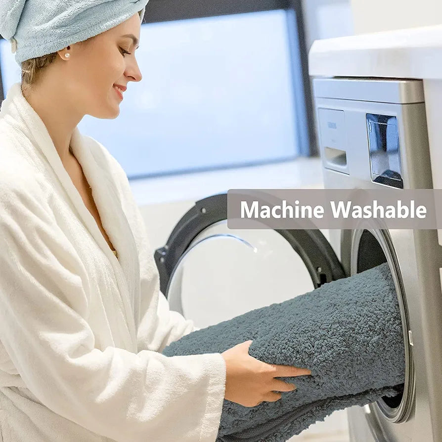 Luxe Home International Carpet Super Soft Anti Slip Vegas Rectangular Rugs Colour Grey