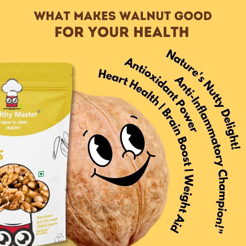 Premium Broken Walnut Kernels (Akhrot Giri)