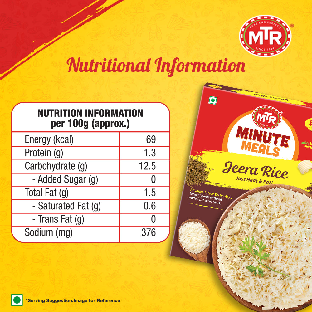 MTR Ready to Eat Jeera Rice 250 g