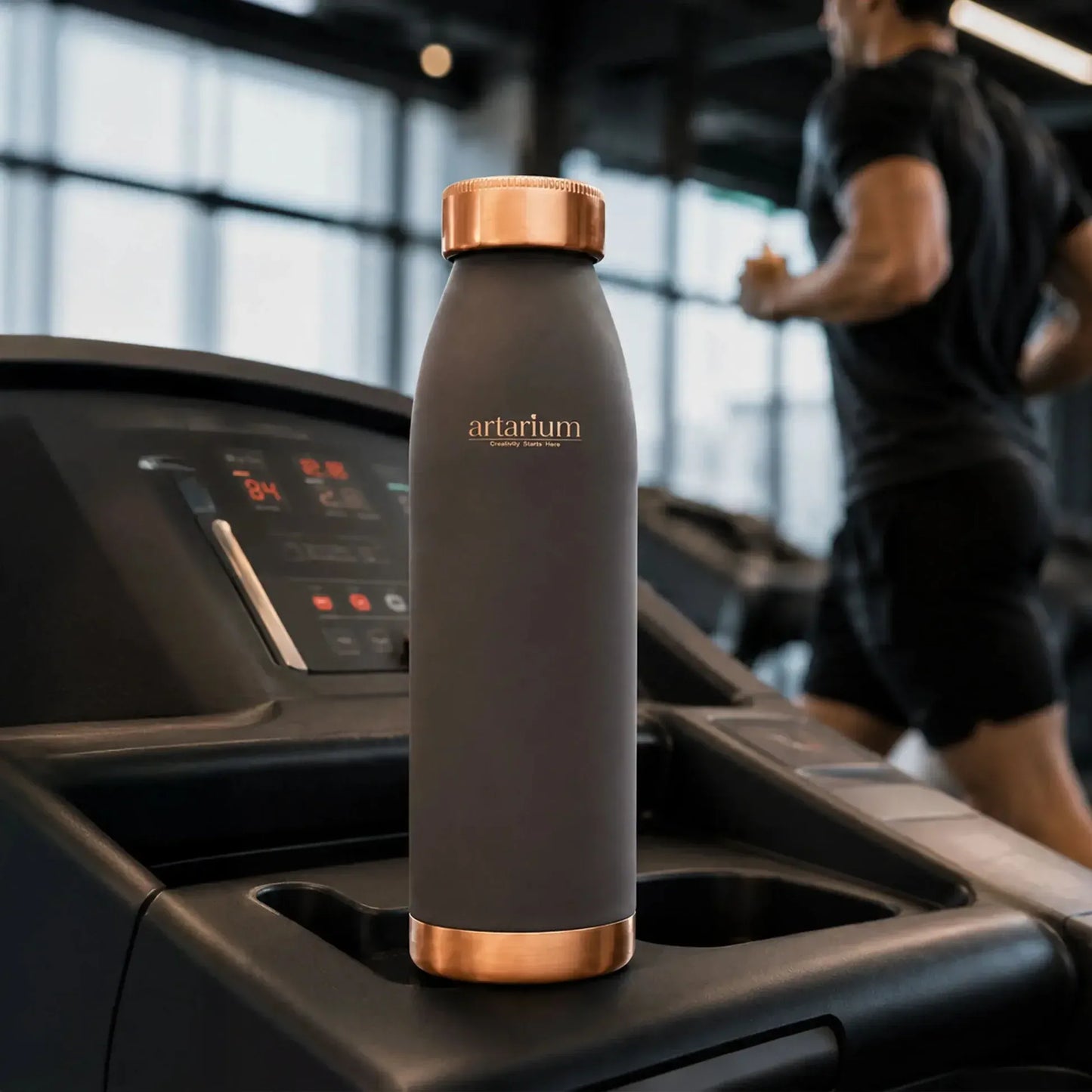 Artarium Eco-Friendly Plain Copper Water Bottle