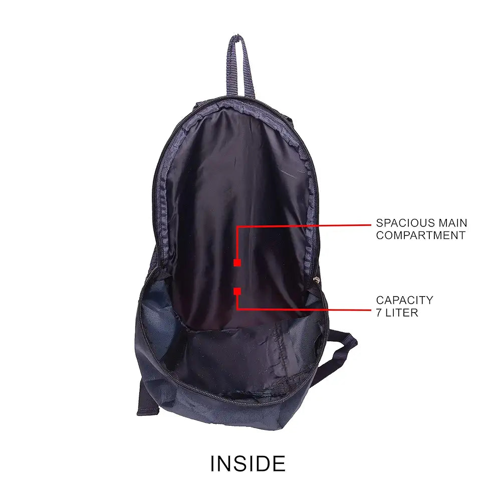 Astrid Canvas Girls Backpack Medium Size Colour Blue