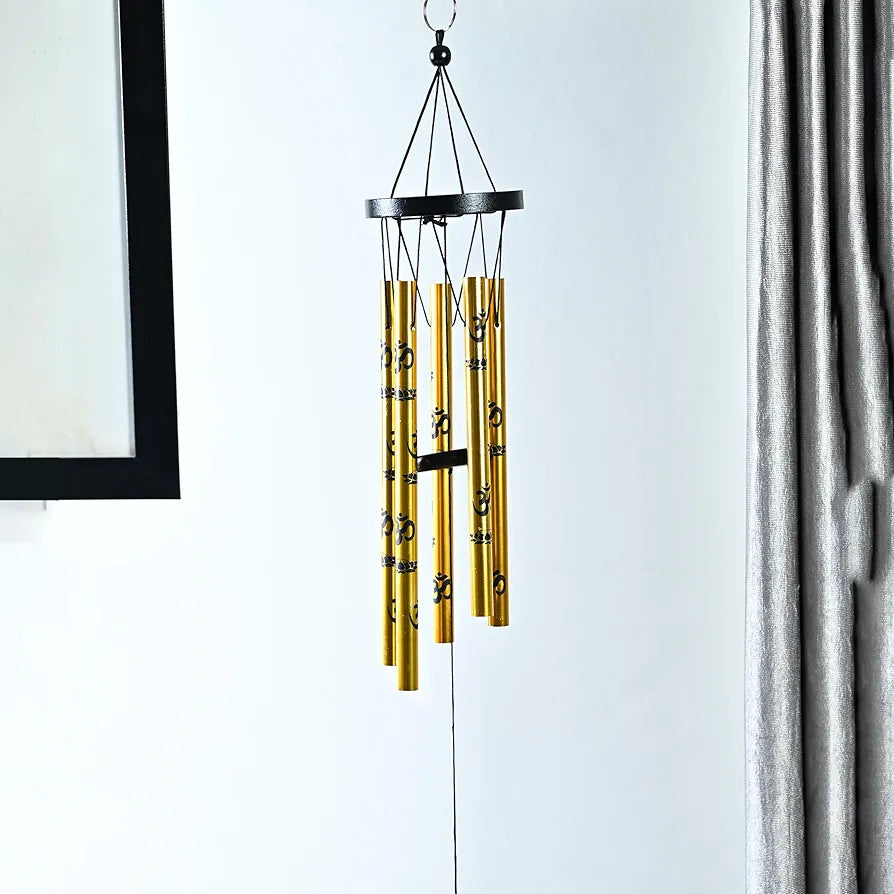 Zaicus Wind Chimes Wind Chime with Om Symbol Feng Shui Wind Chime-009
