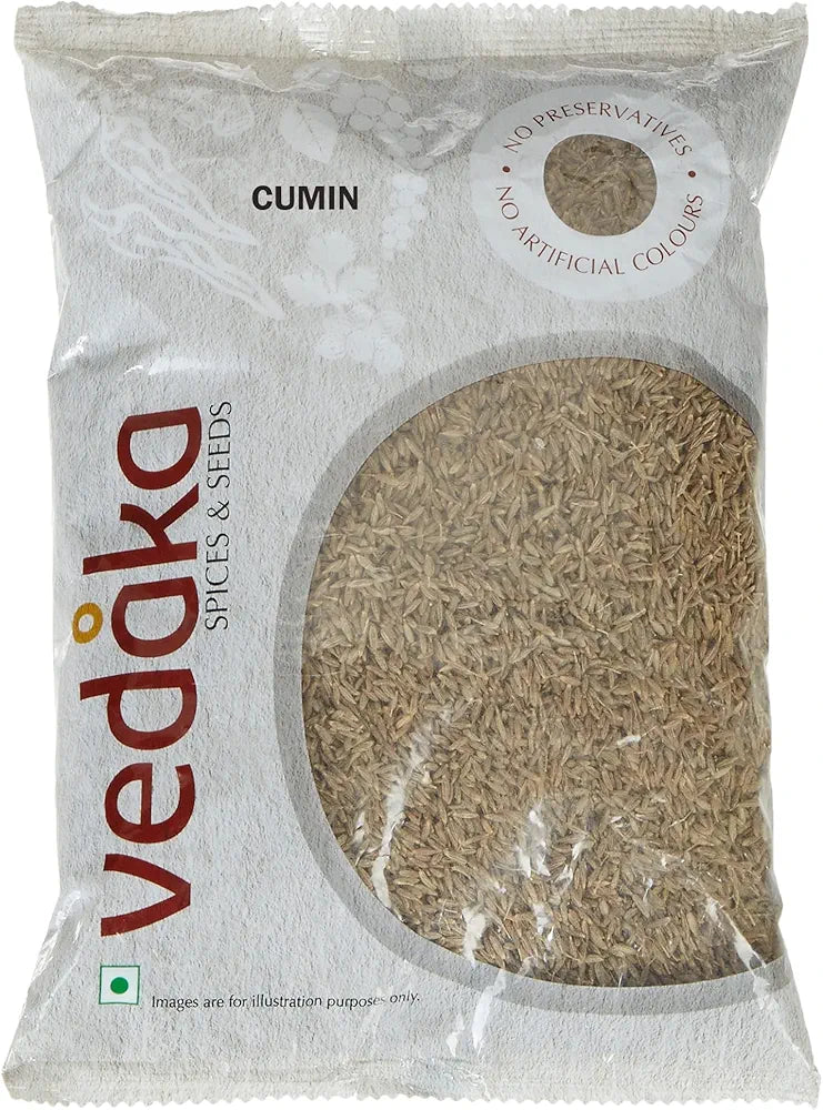 Amazon Brand - Vedaka Cumin Seed, 500g