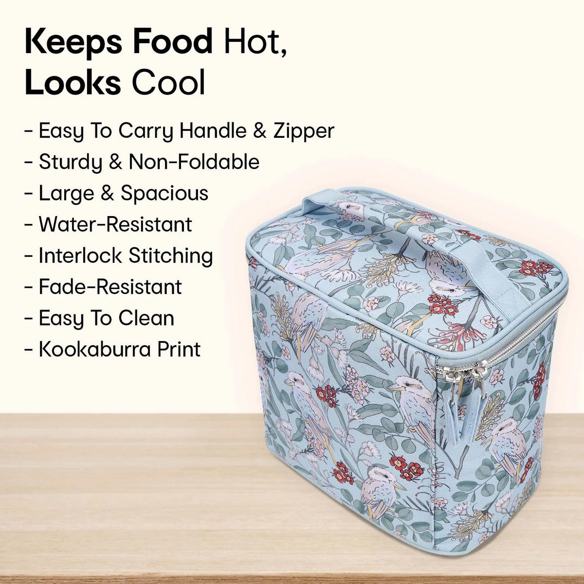 Anko Insulated Lunch Bag for Office | Tiffin Bag | Polyester | Multicolour | 4L