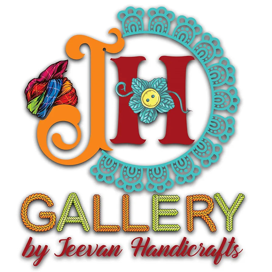 JH Gallery Handcrafted Rajasthani Colored Bell Wind Chime