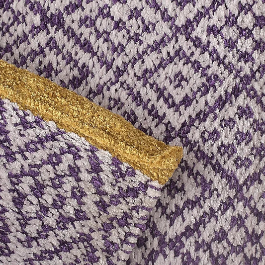 Sashaa World Multipurpose Rug Colour Purple