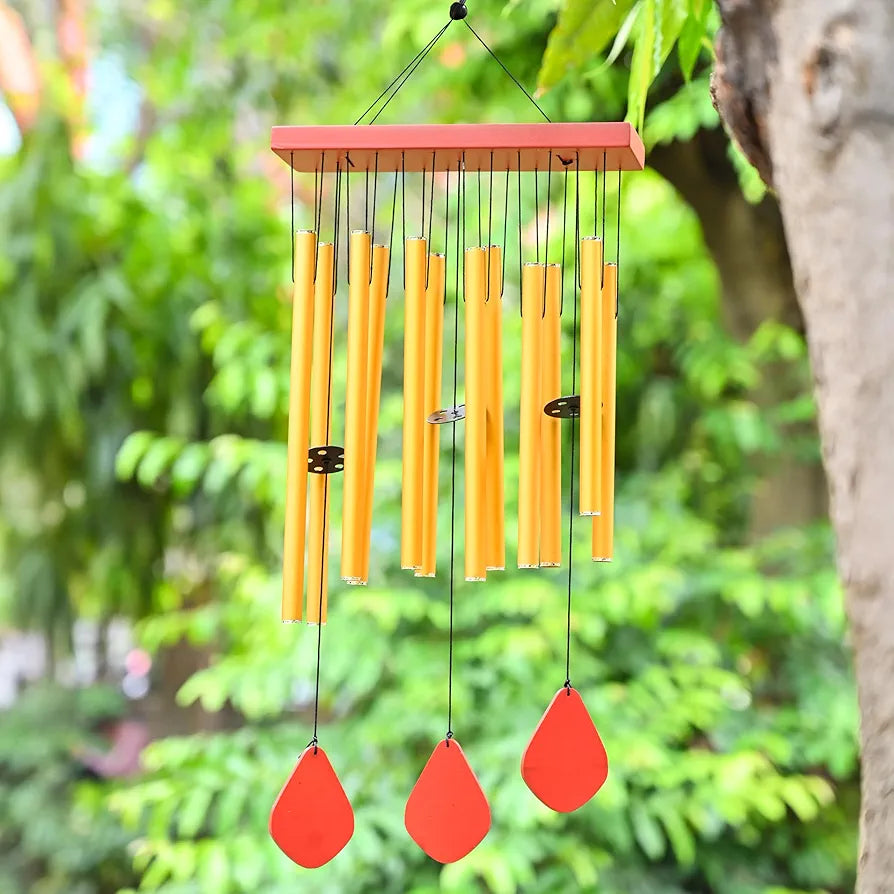 Blissful Golden Wind Chimes Wind Chime -026