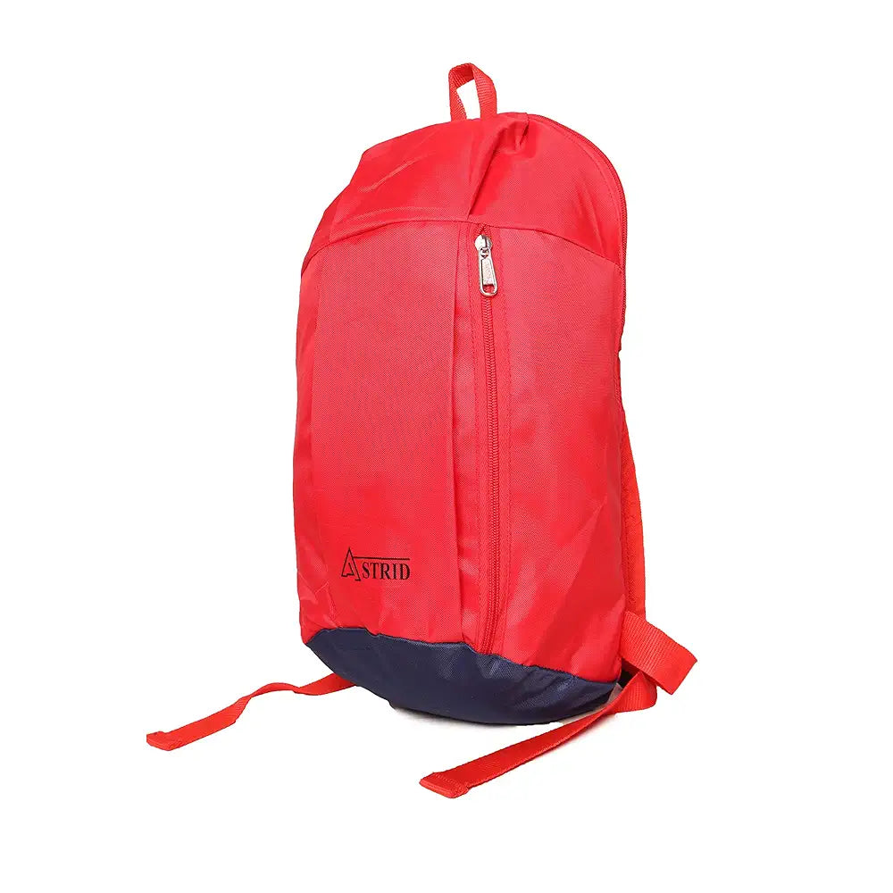 Astrid Canvas Girls Backpack Medium Size Colour Red