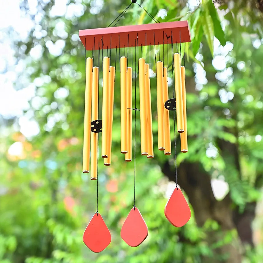 Blissful Golden Wind Chimes Wind Chime -026