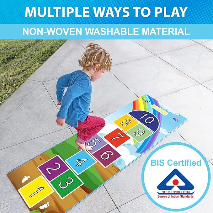 Kids Mandi Hopscotch Game Jumbo Kids Play Mat