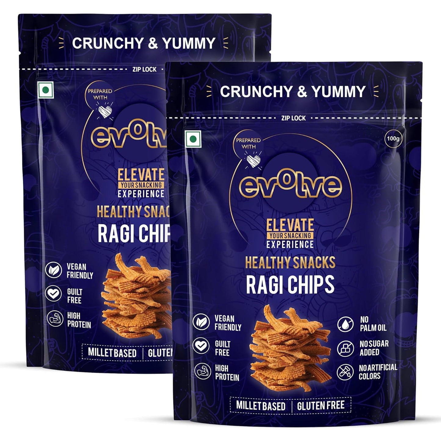 Ragi Chips pack of 2