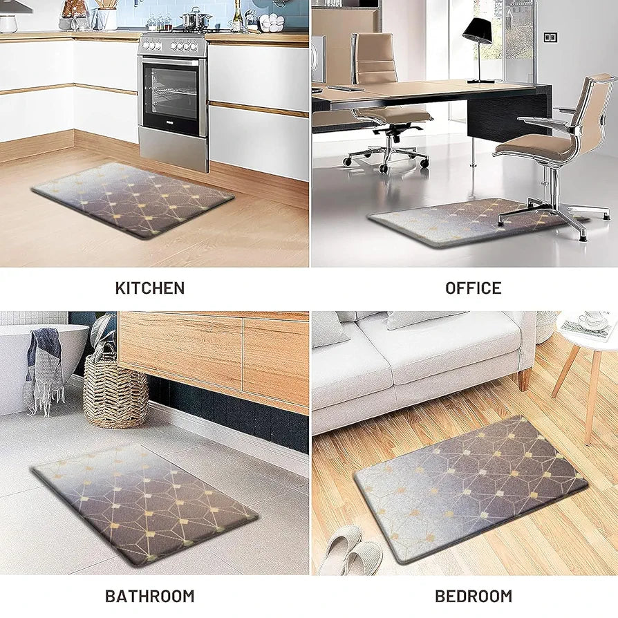 Luxe Home Columbo Anti-Fatigue Mat Cushioned Support Stylish and Durable Easy to Clean Non-Slip Bottom Colour Gradation