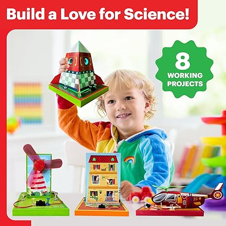 Einstein Box Ultimate Electricity Kit Science Project Kit Electronic Circuits Toys for Kids