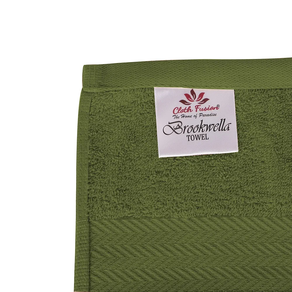 Cloth Fusion Cotton 500 GSM Towels for Bath Large Size Set of 2 Ultra Soft Bath Towel for Women and Men