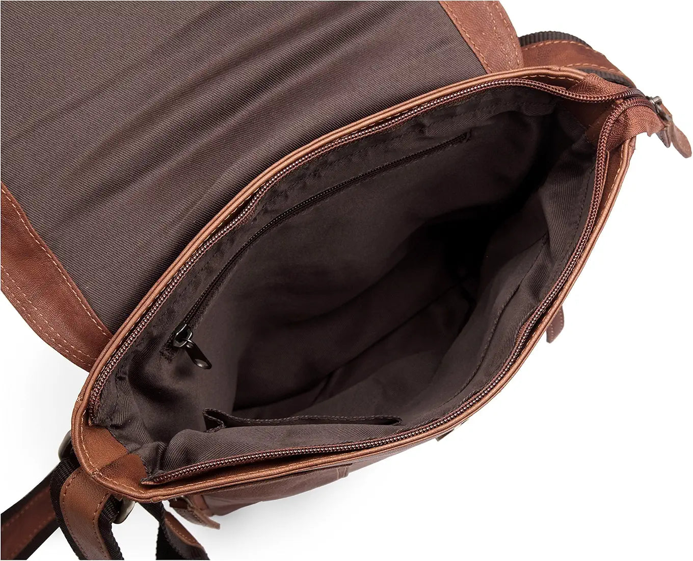 WildHorn Leather 11 inch Sling Messenger Bag for Men I Multipurpose Crossbody Bag I Travel Bag with Adjustable Strap