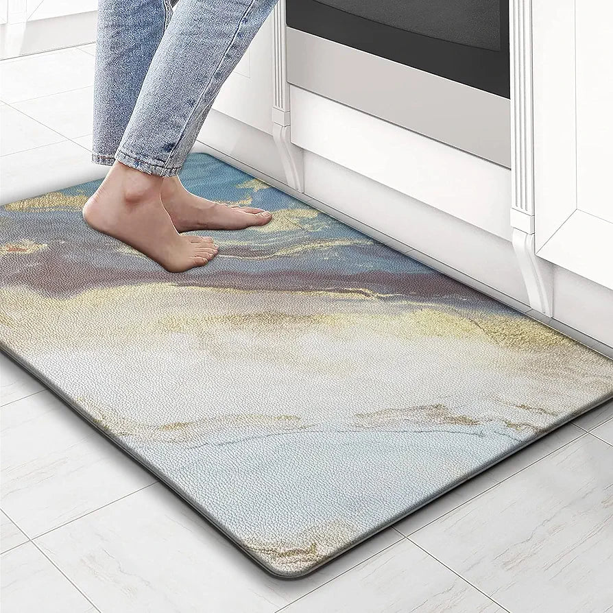 Luxe Home Columbo Anti-Fatigue Mat Cushioned Support Stylish and Durable Easy to Clean Colour Texture