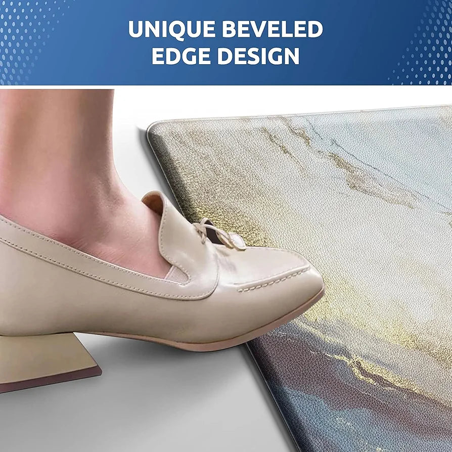 Luxe Home Columbo Anti-Fatigue Mat Cushioned Support Stylish and Durable Easy to Clean Colour Texture