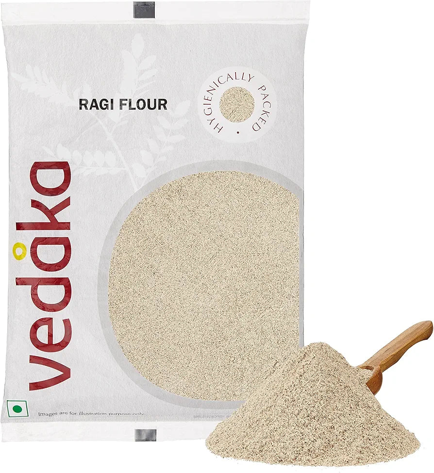 Amazon Brand - Vedaka Ragi Flour , 1 kg