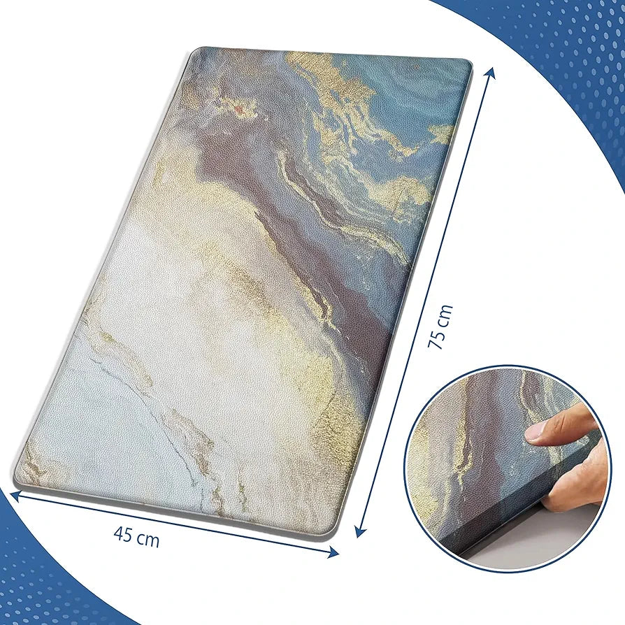 Luxe Home Columbo Anti-Fatigue Mat Cushioned Support Stylish and Durable Easy to Clean Colour Texture