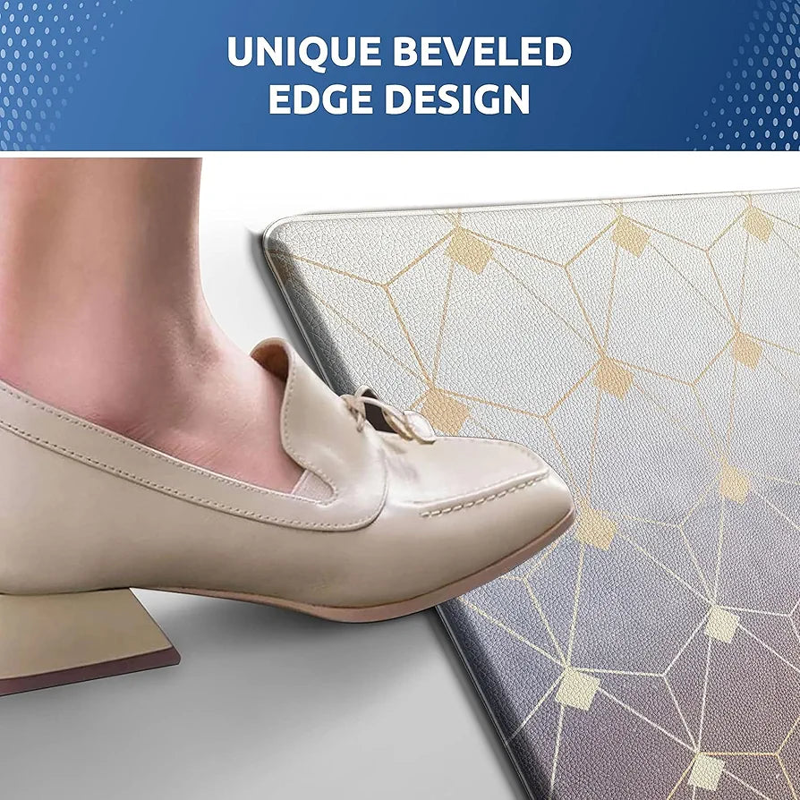 Luxe Home Columbo Anti-Fatigue Mat Cushioned Support Stylish and Durable Easy to Clean Non-Slip Bottom Colour Gradation