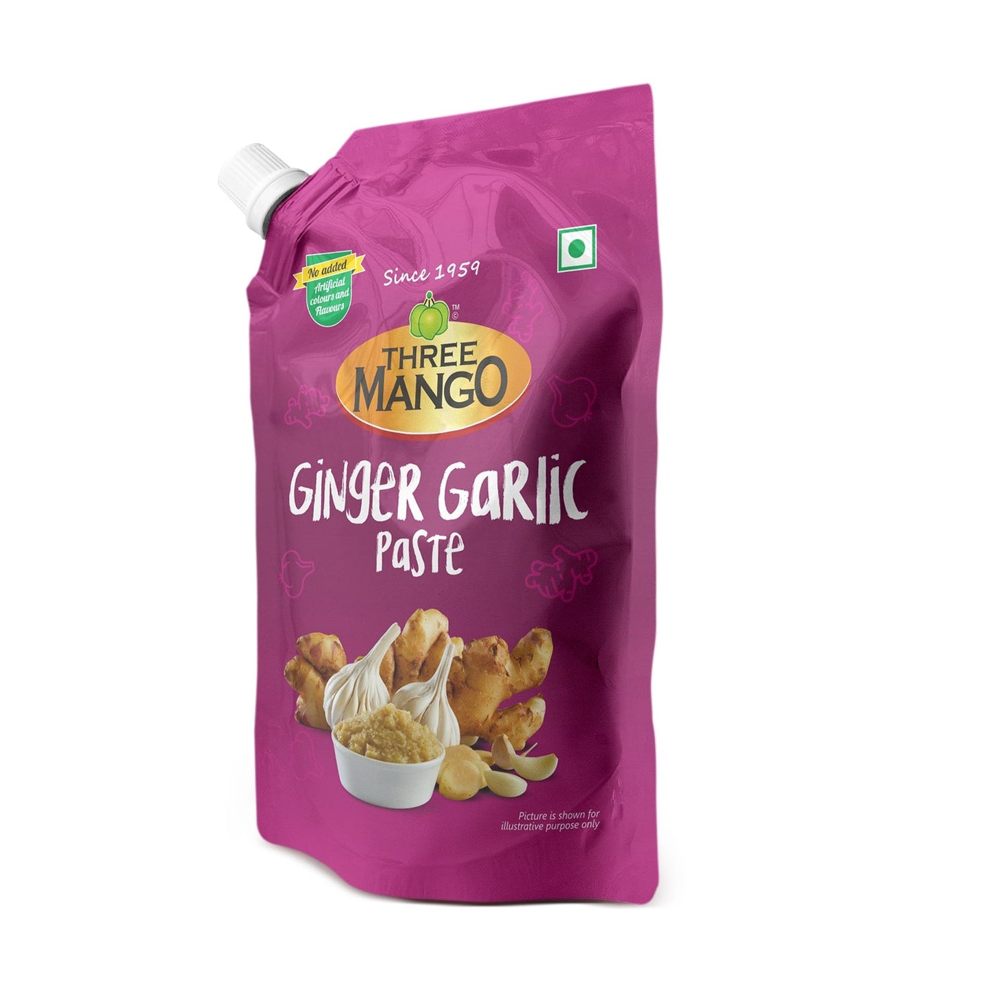 Three Mango Ginger Garlic Paste