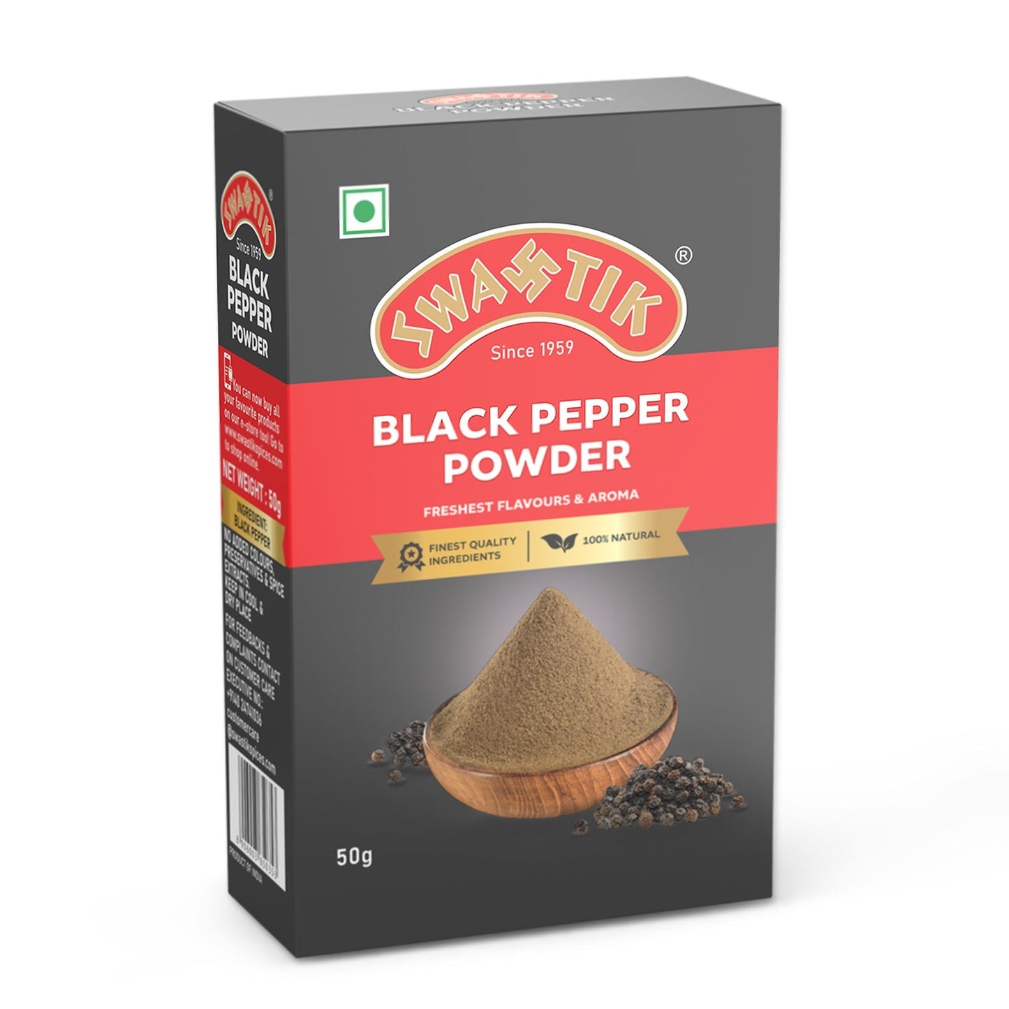 Swastik Black Pepper Powder