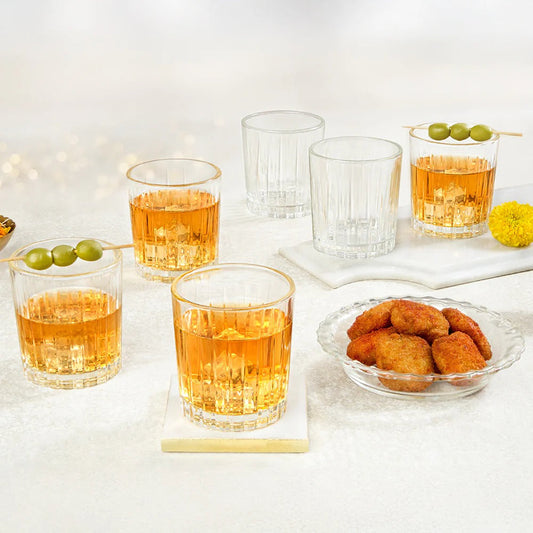 Borosil Cheers Whiskey Set