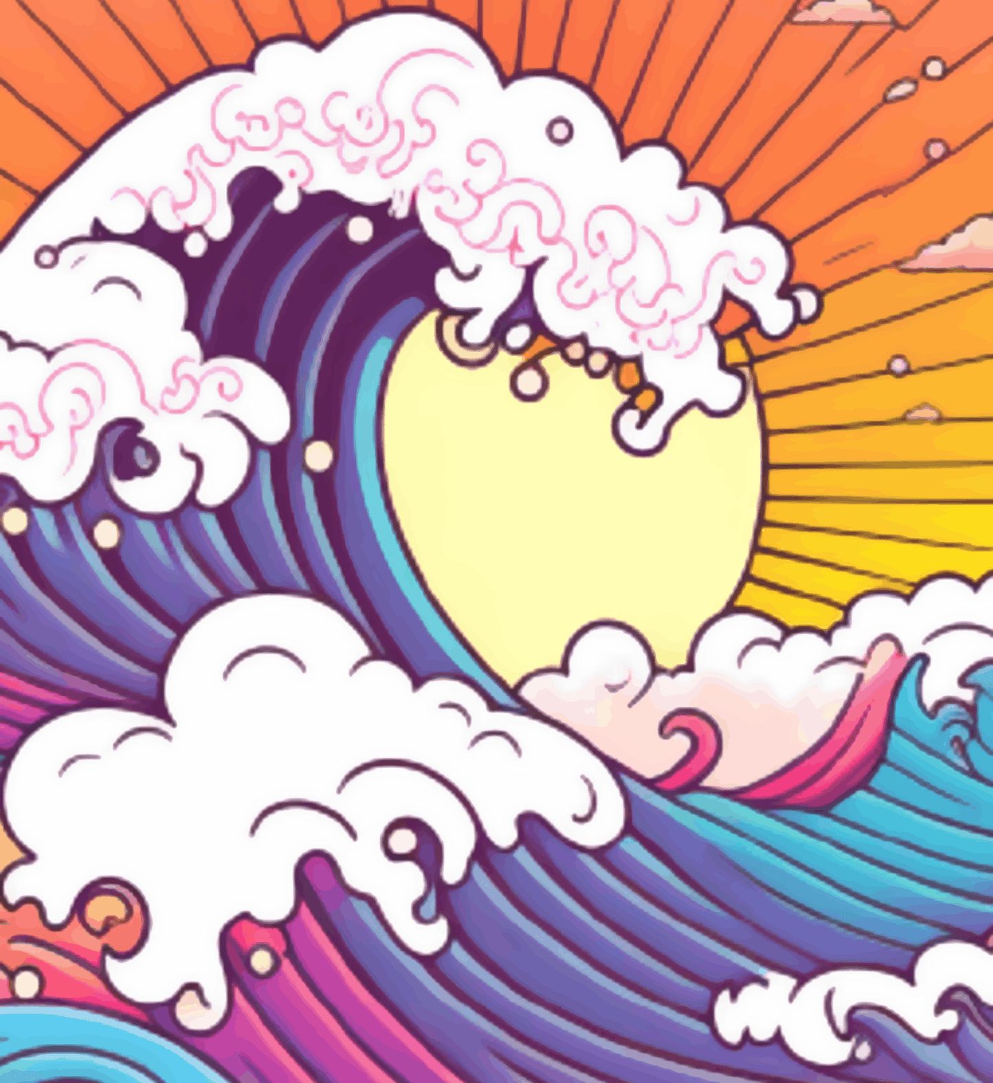 Sea Sunset Artwork