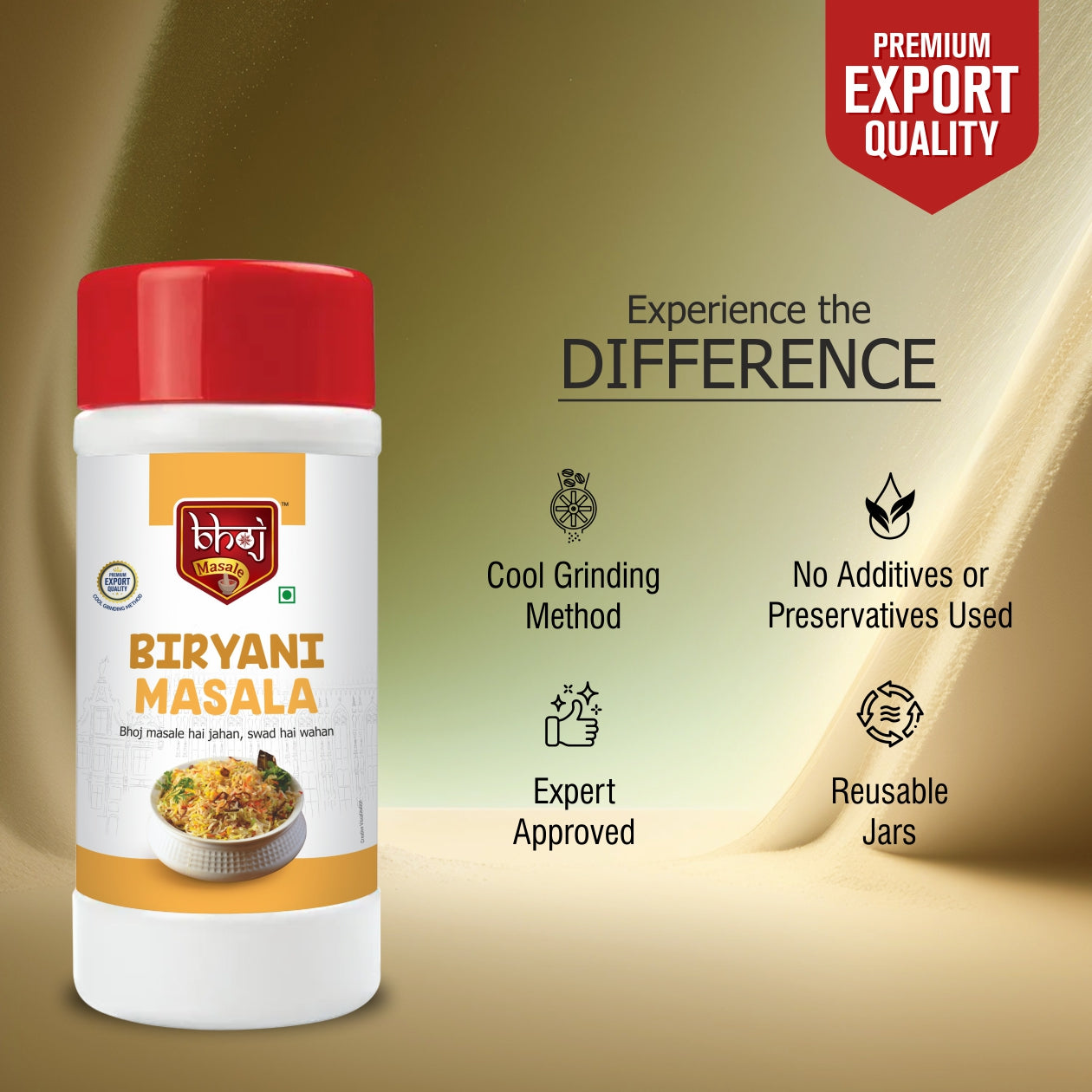 Biryani Masala - PET JAR 500g (Net wt 450g)
