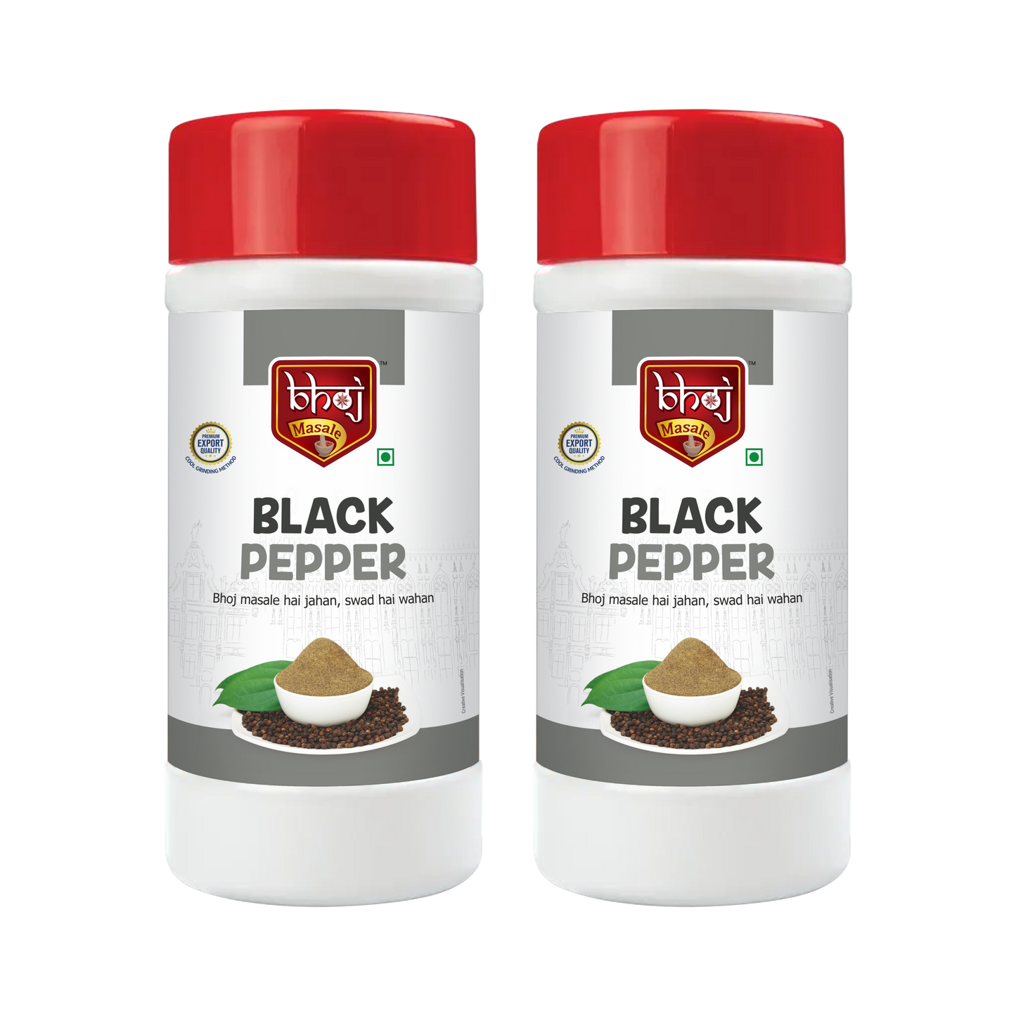 Black Pepper Powder 1 Kg / 1000g (Net wt 2 x 450g)