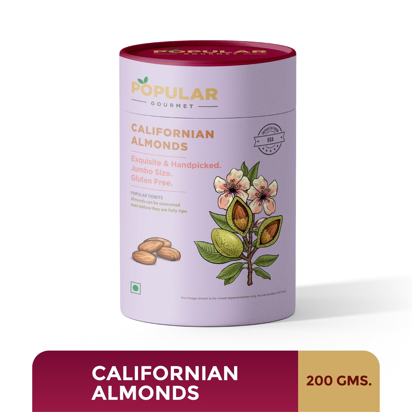 Exotic Extra Bold Californian Almonds (Badam)