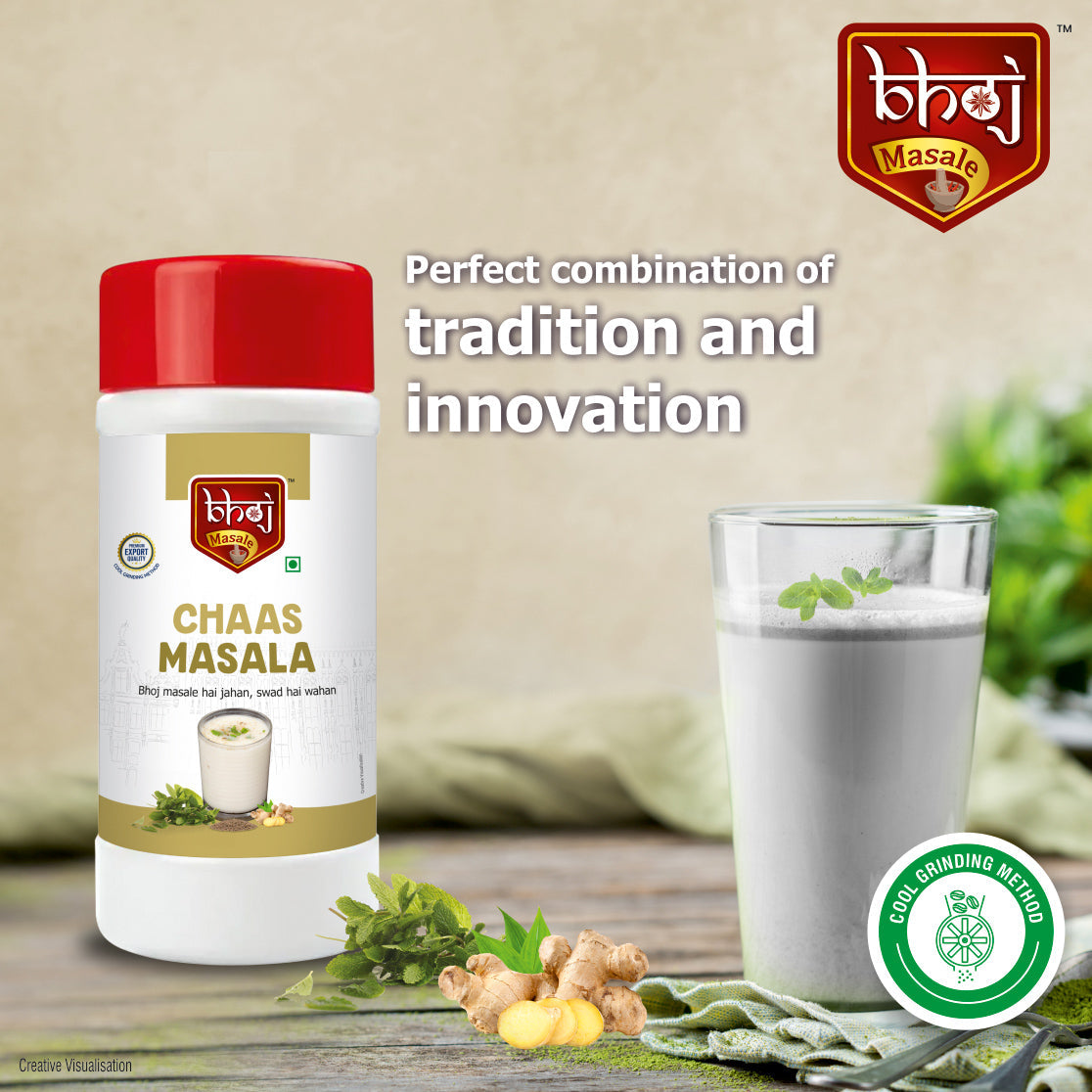 Chaas Masala Combo 1000g (Pack of 2 x 450 Each net)