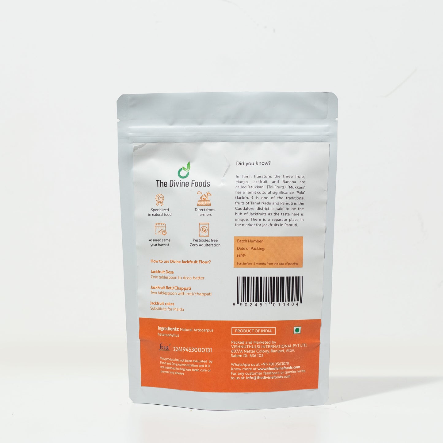 Jack Fruit Powder For Healthy Immune System
