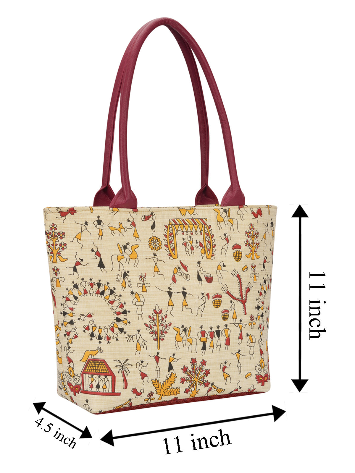 Jute Cottage Warli Hand Bag
