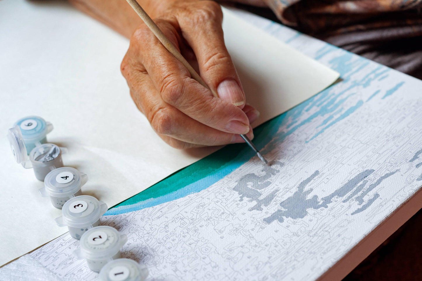 City on The Beach Paint By Numbers kit