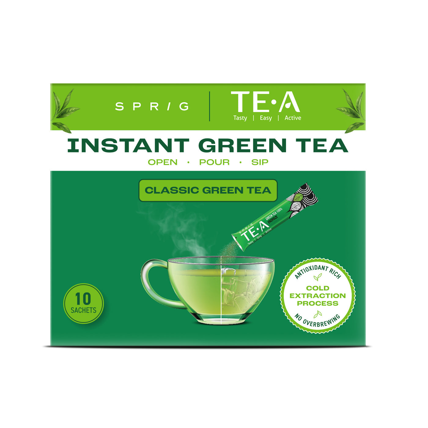 TE.A 100% Instant Classic Green Tea