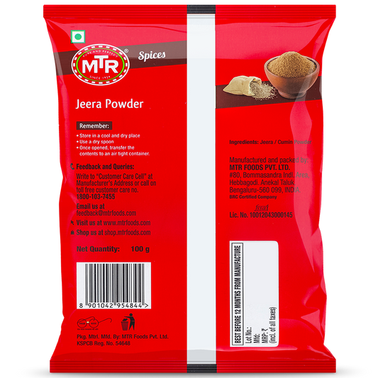 MTR Jeera Cumin Powder 100 g